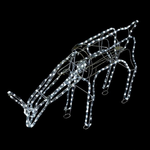 LED Ropelight Reindeer Feed 105cm