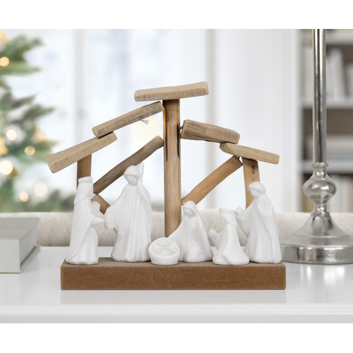 Peace On Earth Nativity Scene