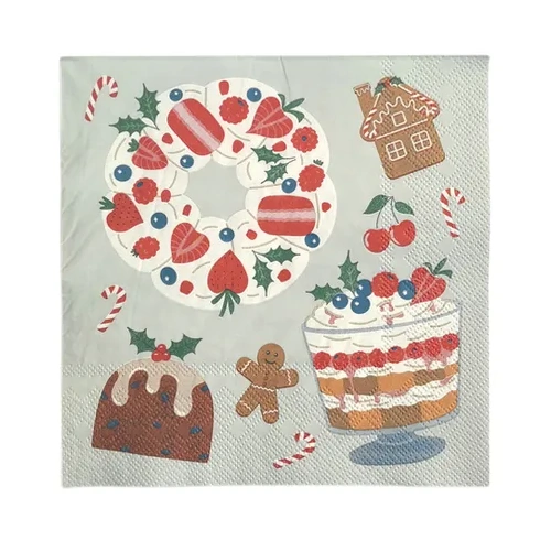 Xmas Desert Napkins