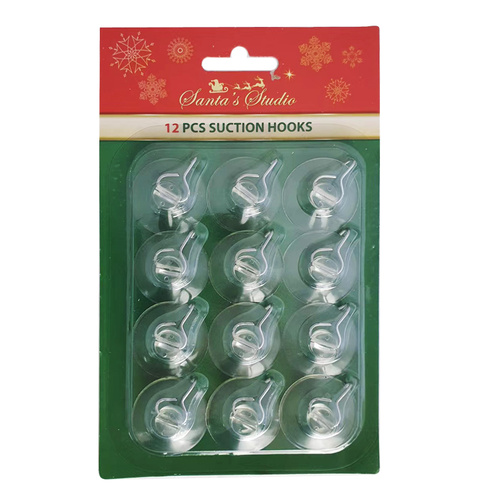 Suction Hooks 3.5cm 12pcs