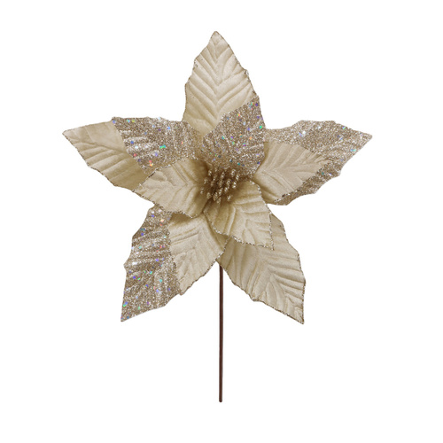 Gold Poinsettia 30cm