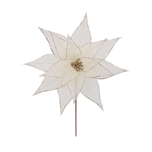 Gold Poinsettia 30cm