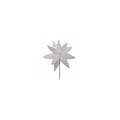 White Poinsettia 40x42cm