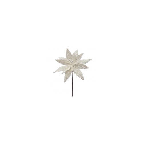 Cream Poinsettia 40cm
