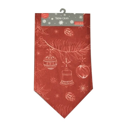 BAUBLE PRINT TABLE RUNNER 2 ASST CLRS 150 X 32 CM..