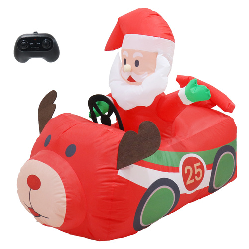 Musical Santa Reindeer Car!