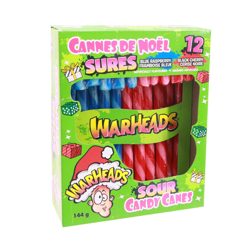 Sour Candy Cane 144g 12pk