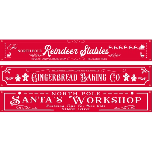 Christmas Banner 210cm