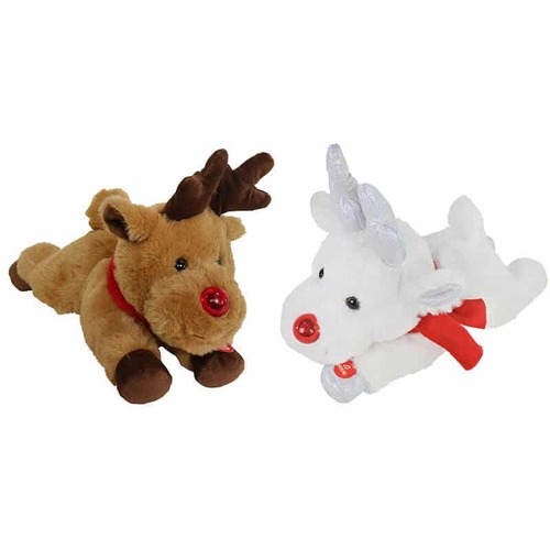 Musical Wagging Reindeer
