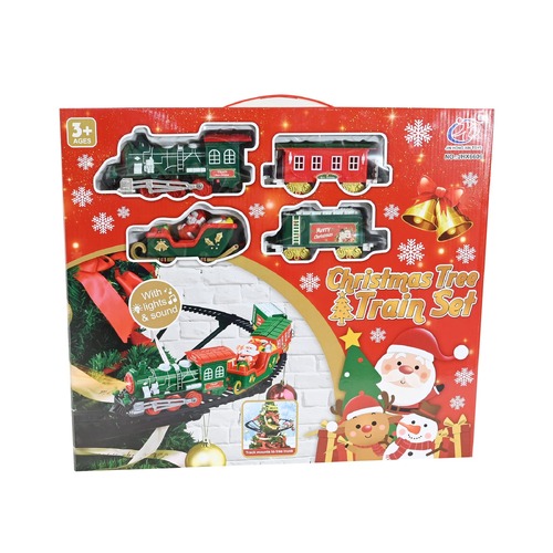 Christmas Train Around the Tree 13pc