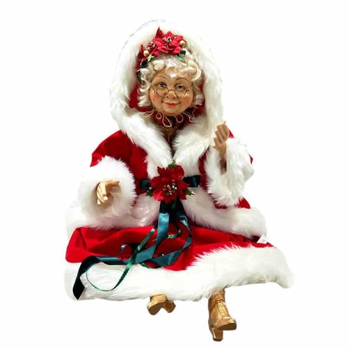 66cm Sitting Mrs Claus