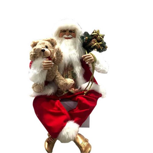 76cm Sitting Mr Claus