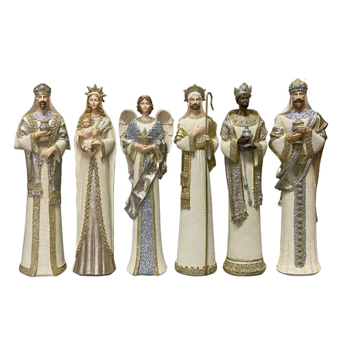 Cream Nativity Set