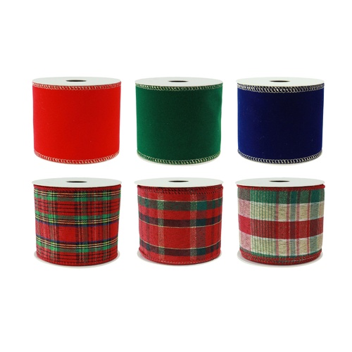 Ribbon Luxe Tartan 63mm x 2.7m