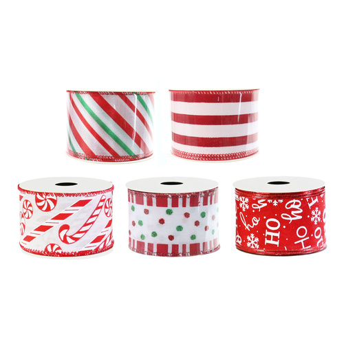 Ribbon Candycane 60mm x 2.7m