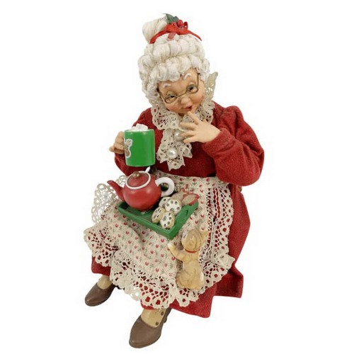 Ms Claus Tea Time 20cm