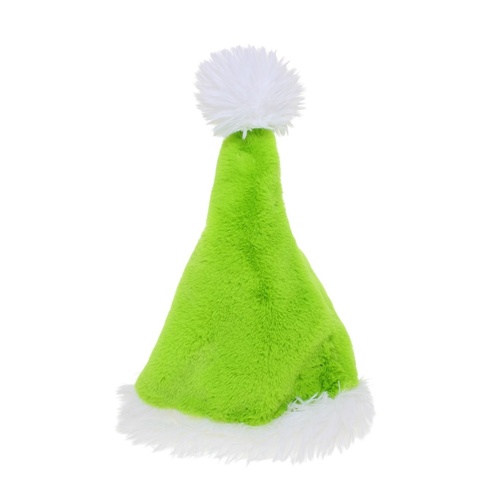 Green & White Santa Hat