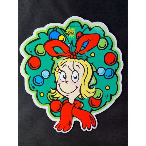 Cindy Lou Wreath Indoor Sign 40cm