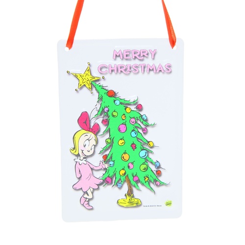 Grinch Sign - Merry Grinchmas Cindy Lou