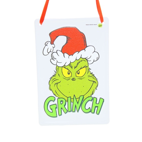 Grinch Sign  - Grinch Head