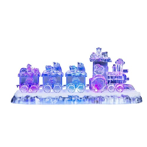 Acrylic Train with Carriage 32cm