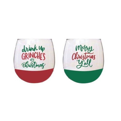 2Pk Stemless Tumblers 470ml