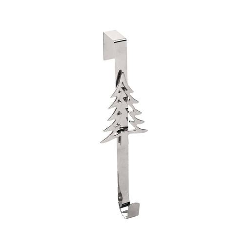 Metal Wreath Holder Tree Silver