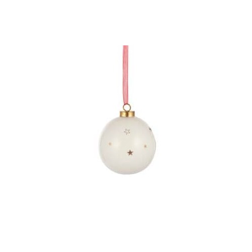 Star Porcelian Hanger 8x8x10cm White ..