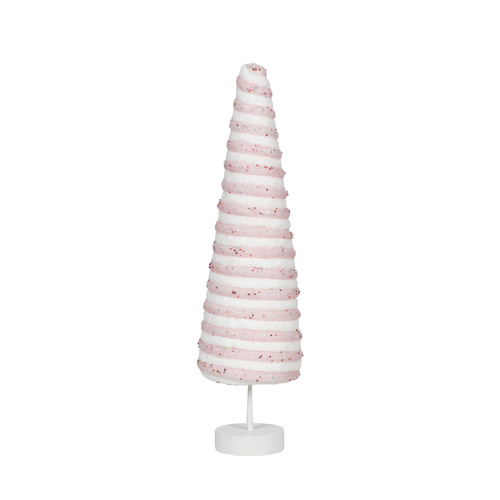 Candy Cone Tree Foam 15x62cm Pink..