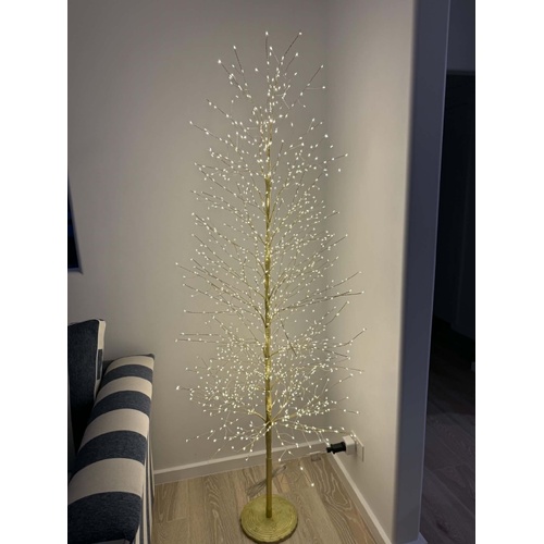 2000 LED Tree Champagne 210cm
