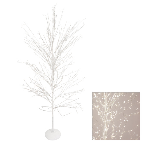 1500 LED Tree White 180cm