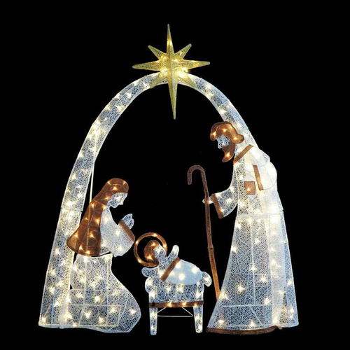 LED Nativity Scene Twinkle