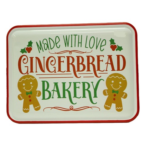 Metal Gingerbread Bakery Sign..