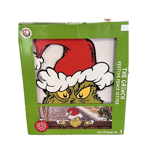 Fence Sitter GRINCH Head/Hands..